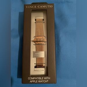 Vince Camuto Apple Watch band Rose gold